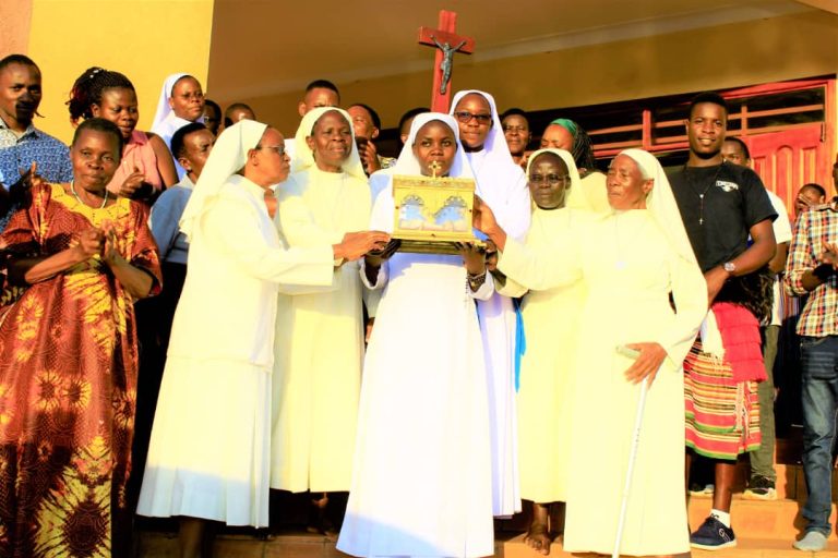 Relics of the Uganda Martyrs at the IHMR-Motherhouse Ggogonya